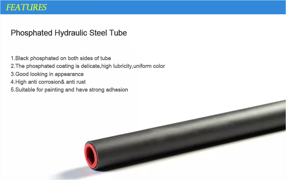 phosphated steel pipe